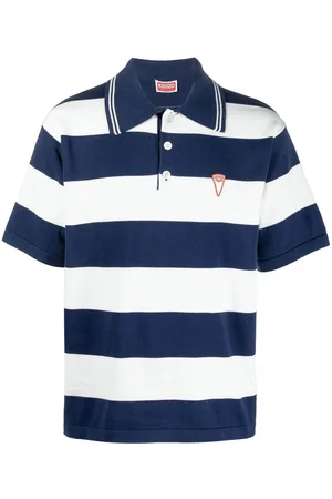 Kenzo Polo a righe con ricamo