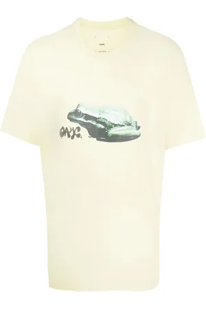 OAMC T-shirt girocollo con stampa grafica
