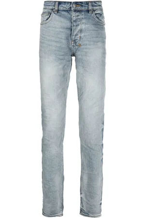 KSUBI Jeans slim con effetto craquelé