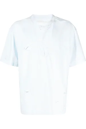 Feng Chen Wang T-shirt con effetto vissuto