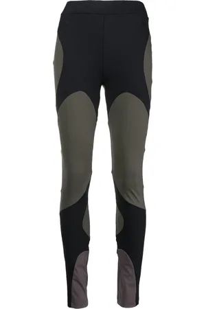 HELIOT EMIL Leggings bicolore con stampa