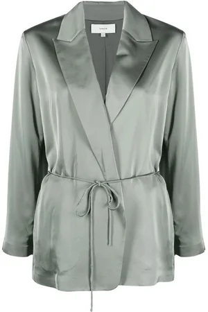 Vince Blazer doppiopetto con scollo a V