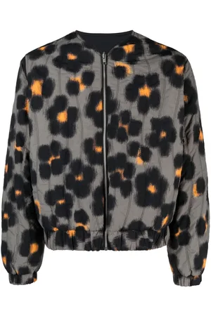 Kenzo Bomber Hana Leopard reversibile