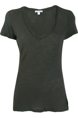 James Perse T-shirt con scollo rotondo