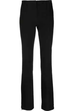 Calvin Klein Pantaloni a vita alta con ricamo