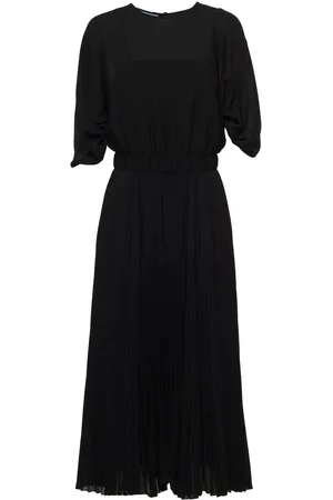 Prada Abito midi Sunray plissettato