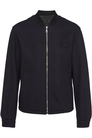 Prada Giacca con logo a triangolo