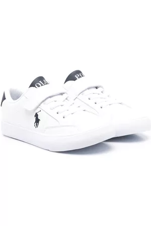 Ralph Lauren Sneakers - Sneakers Polo Pony con ricamo - Bianco
