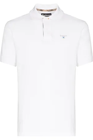 Barbour Polo con dettaglio a quadri