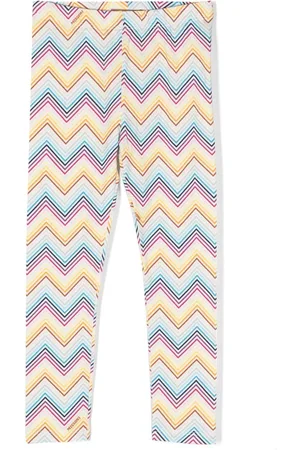 Missoni Leggings con motivo a zigzag