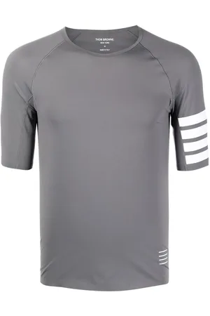 Thom Browne T-shirt con dettaglio a 4 righe