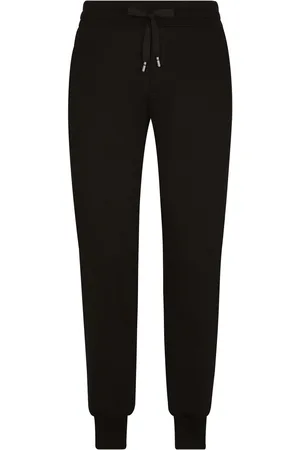 Dolce & Gabbana Pantaloni sportivi con ricamo