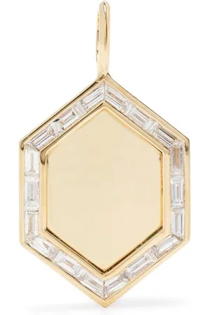 Lizzie Mandler Ciondolo in giallo 18kt con diamanti