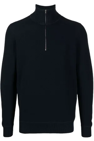 PRINGLE OF SCOTLAND Maglione con mezza zip