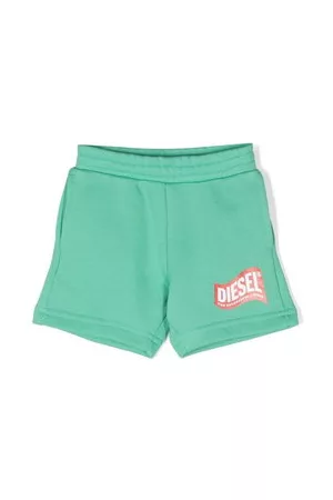 Diesel Shorts con stampa - Verde