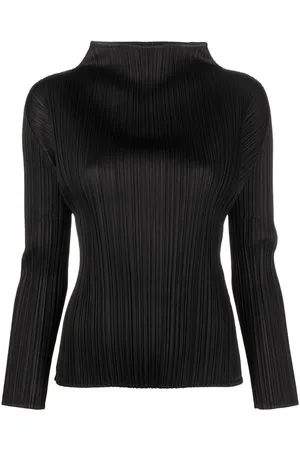 PLEATS PLEASE ISSEY MIYAKE Top a collo alto