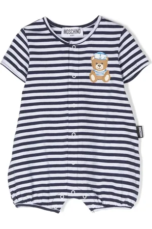 Moschino Tutina con stampa a righe