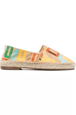 Dsquared2 Donna Espadrillas - Espadrillles con stampa - Giallo