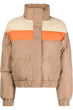 REJINA PYO Piumino con design color-block Otis