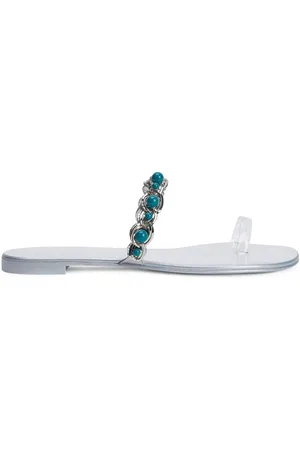 Giuseppe Zanotti Sandali Marguerithe con suola piatta