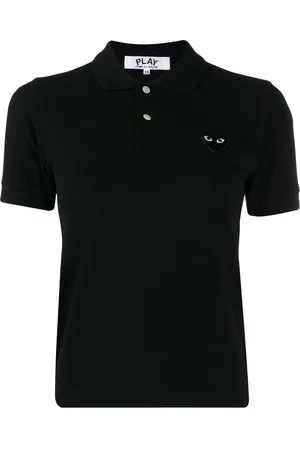 Comme des Garçons Polo con ricamo