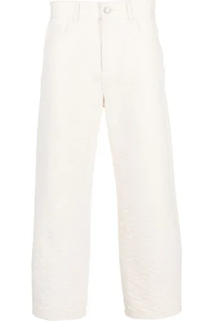GCDS Jeans con logo goffrato