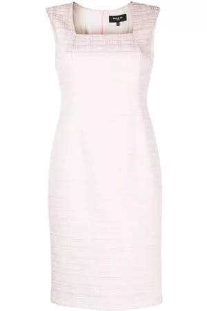 Paule Ka Donna Vestiti midi - Abito midi in tweed - Rosa