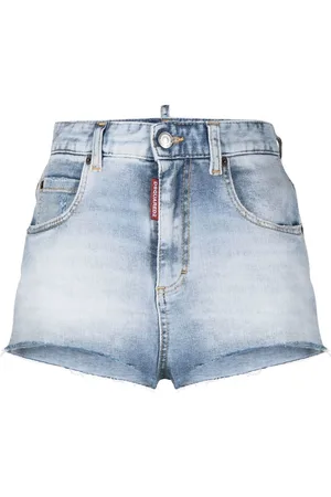 Dsquared2 Shorts denim a vita alta