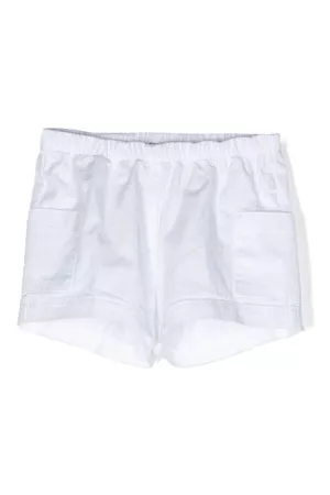 Il gufo Pantaloncini - Shorts con tasche - Bianco