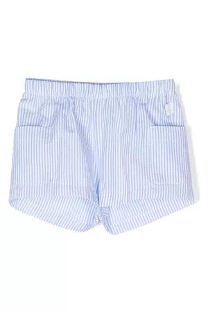 Il gufo Pantaloncini - Shorts a righe - Blu