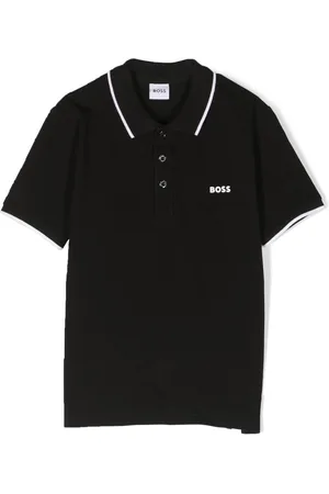 HUGO BOSS Polo goffrata
