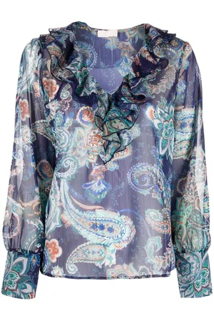 Liu Jo Top con stampa paisley