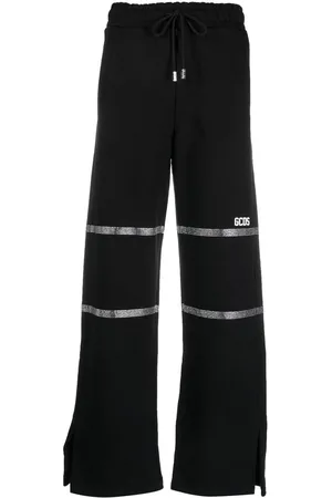 GCDS Pantaloni con strass