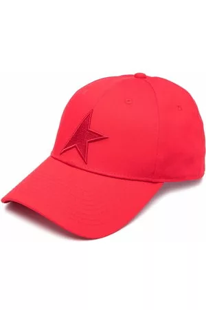 Golden Goose Cappello da baseball con logo - Rosso