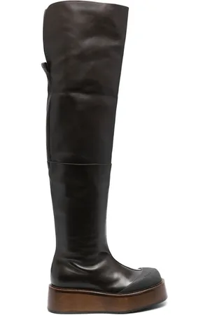 Bally Stivali Irenne alla coscia con plateau