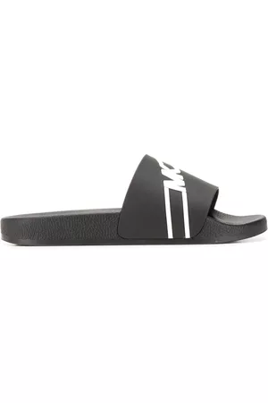 Michael Kors Uomo Sandali - Sandali slides con stampa - Nero