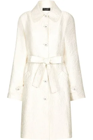 Dolce & Gabbana Cappotto monopetto broccato