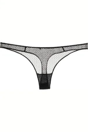 Kiki de Montparnasse Tanga semi trasparente