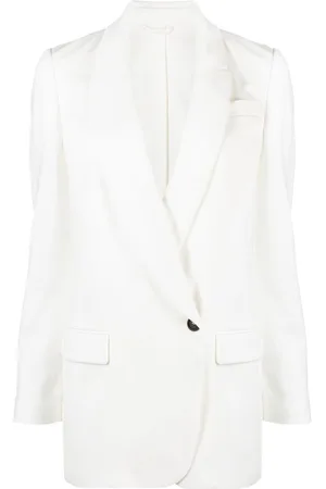 Brunello Cucinelli Blazer con revers a lancia