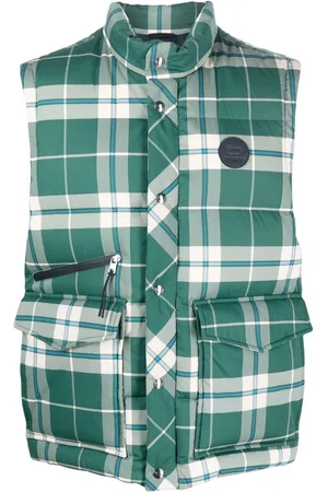 Woolrich Gilet a quadri trapuntato
