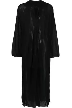 Jean Paul Gaultier Donna Vestiti vintage - Abito semi trasparente con cappuccio anni 2010 - Nero