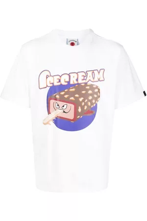ICECREAM Uomo T-shirt con stampa - T-shirt con stampa - Bianco