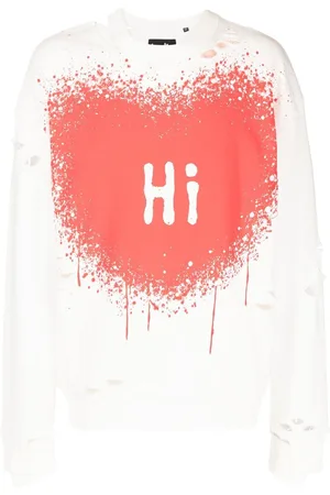 HACULLA Felpa con dettaglio cut-out Hi Bye