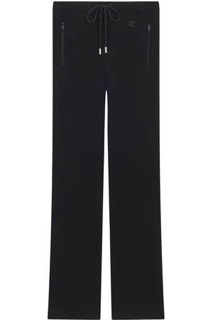 Courrèges Pantaloni Iconique a coste