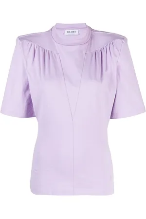 The Attico T-shirt Jewel con inserti