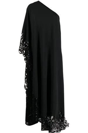 Elie saab Abito da sera monospalla con paillettes
