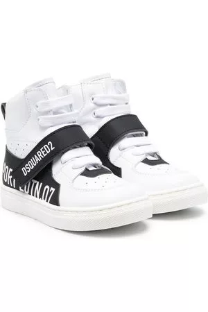 Dsquared2 Sneakers alte - Sneakers alte con stampa - Bianco