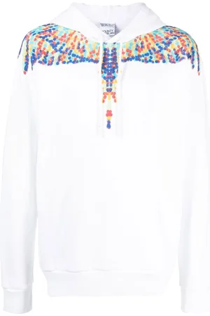 MARCELO BURLON Felpa con cappuccio