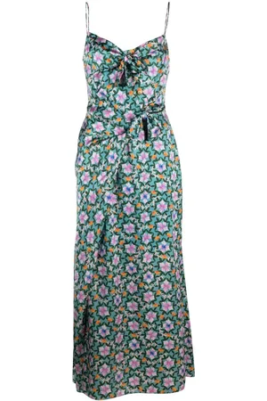 SALONI Abito midi a fiori