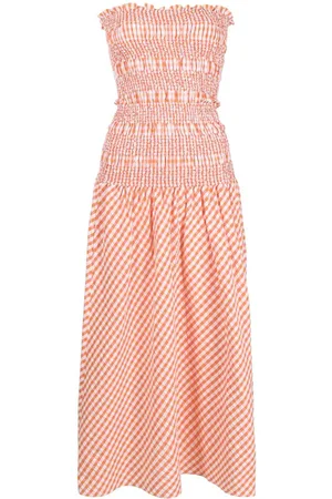 Kenzo Abito midi con spalle scoperte
